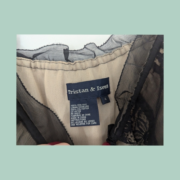 Tristan & Iseut silk dress - Picture 5 of 5